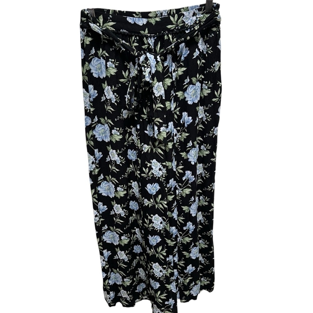 American eagle floral boho wrap pants wide leg women’s small casual beach